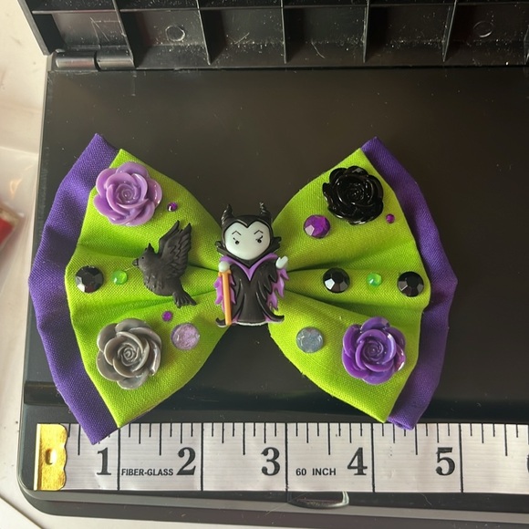 Maleficent hairbow - Picture 3 of 4